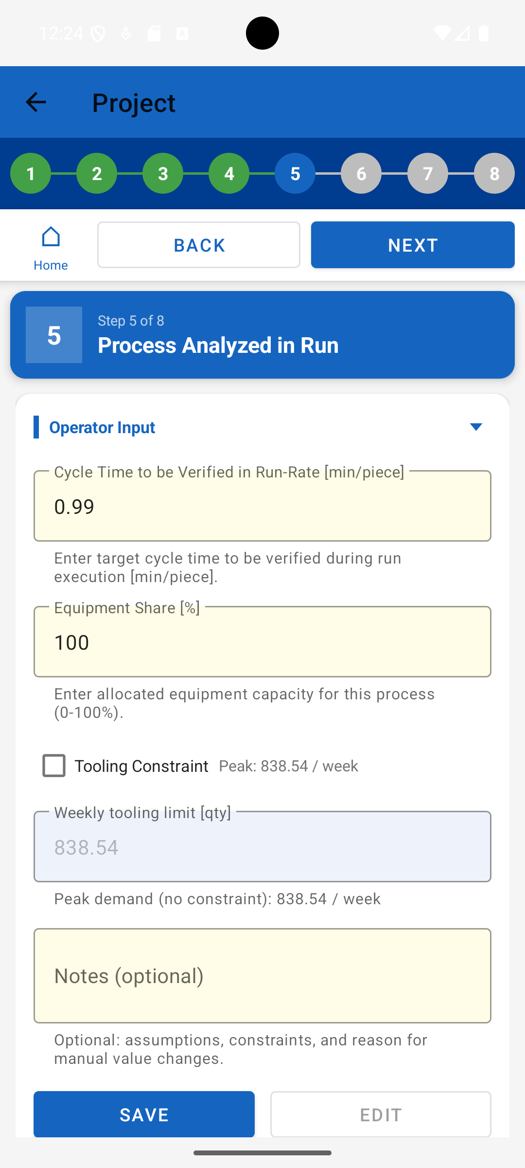RunRate screenshot