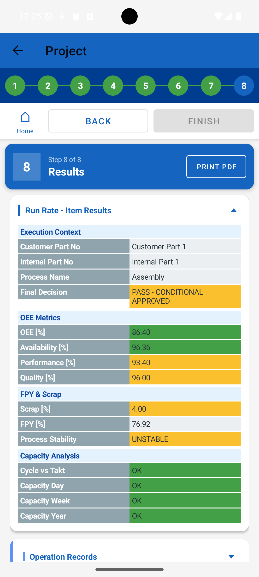 RunRate screenshot